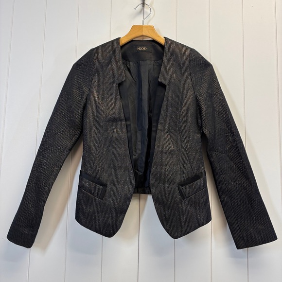 MIXXO Jackets & Blazers - Mixxo Womens Whimsigoth Glam Shimmery Blazer Size S Metallic Fairy Grunge Vamp